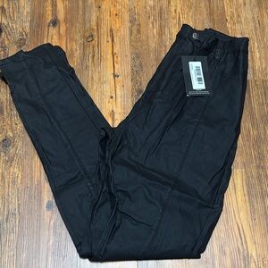 Pretty Little Things Long Leg Split Hem Biker Jeans